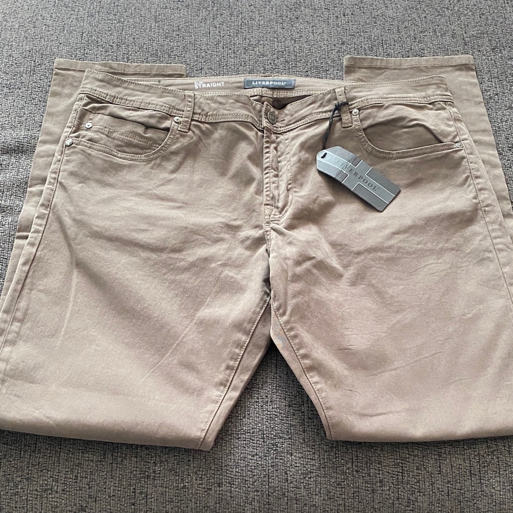 Liverpool Men's Tan Pants